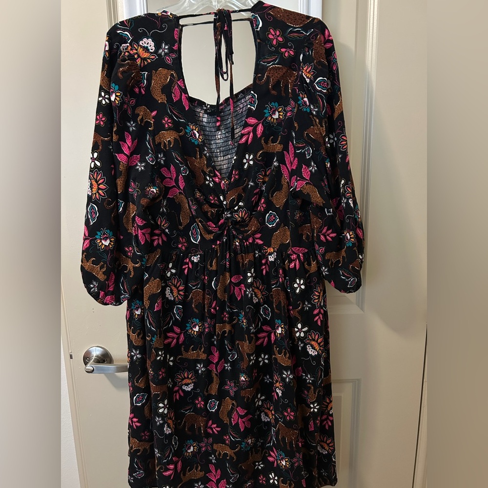 Jungle theme dress
